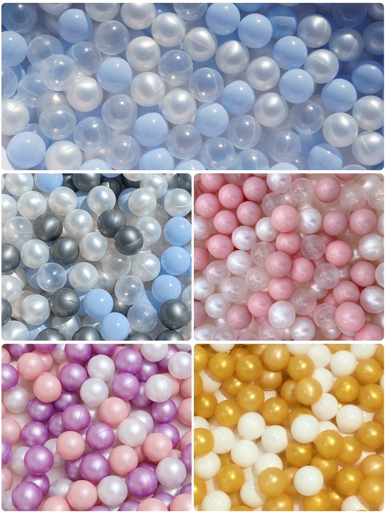40pcs Soft Ball Pit Balls- Perfect For Kids' Pool Parties, Baby Pools, Photo Booth Props & More!Toy Gifts For Boys Girls, Party Decoration Balls