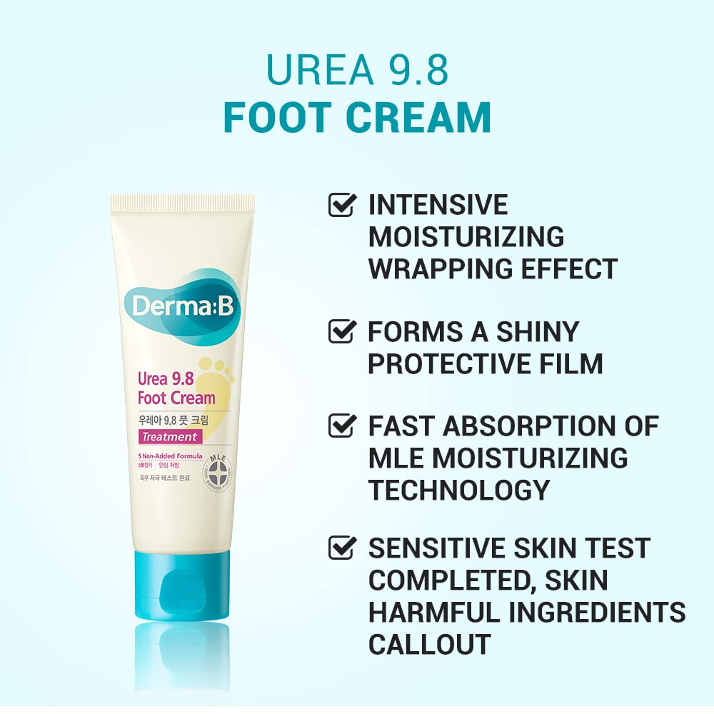 DERMA:B Urea 9.8 Foot Cream