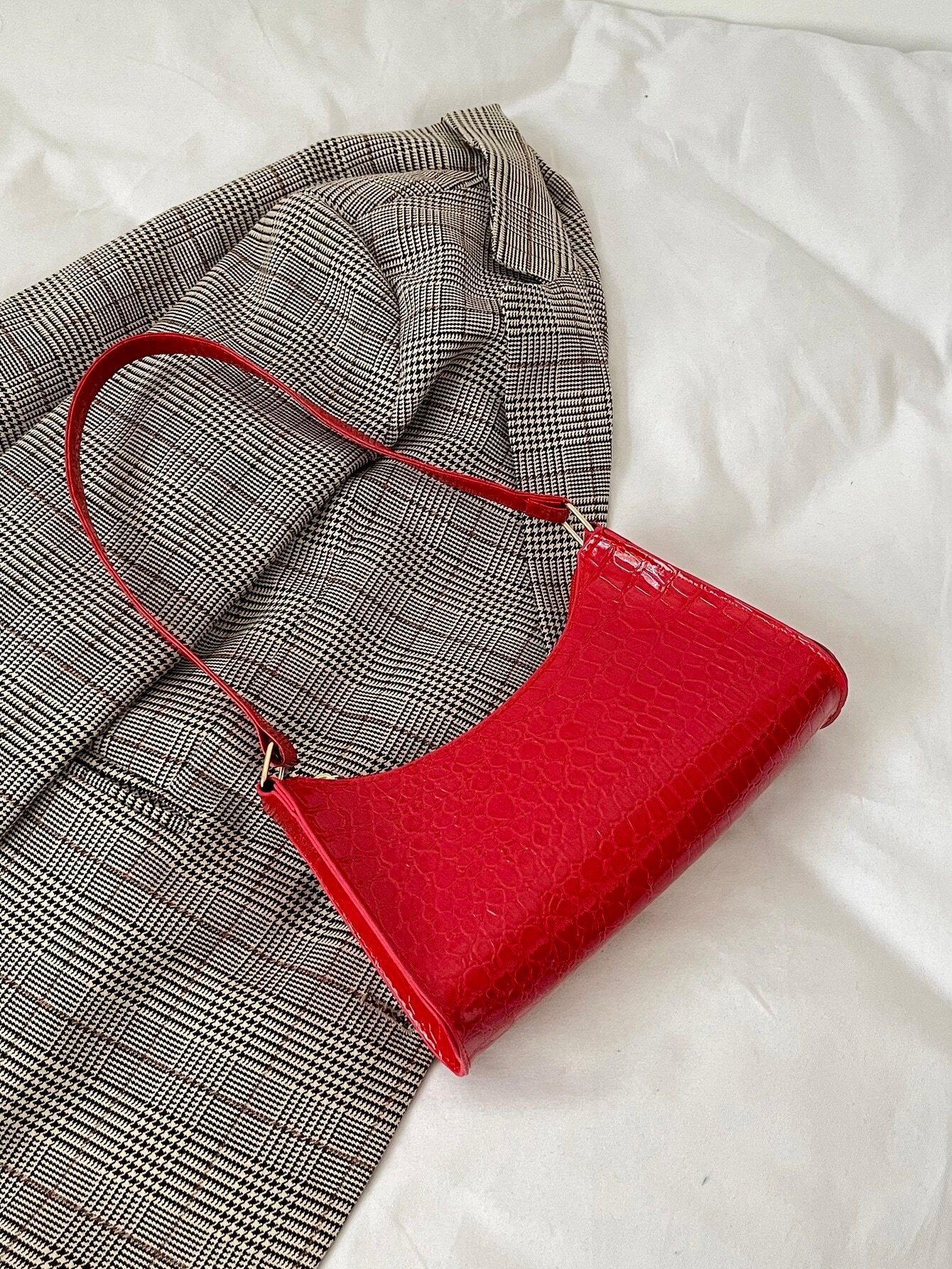 Crocodile Embossed Bag