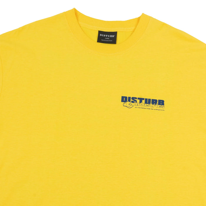 Fly Market T-Shirt in Yellow - Four Street