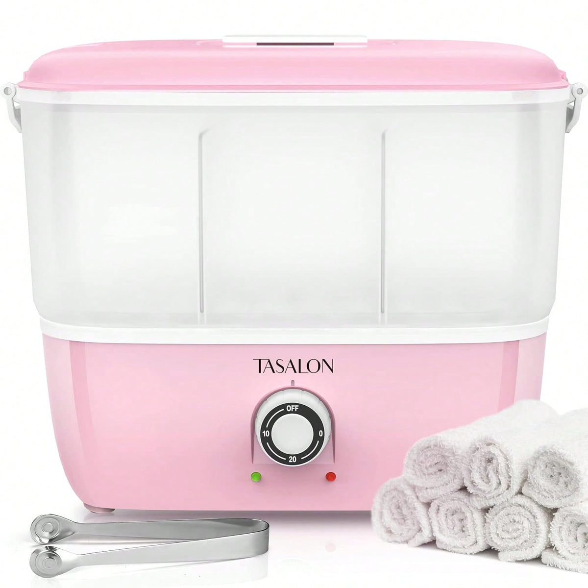 Hot Towel Warmer For Facials, Holds 16 Small Towels, 5L Portable Towel Steamer With Quickly Heating In 1-5 Mins, Auto Off Timer Foldable Towel Warmers For Spa, Barber, Manicures, Massage-Pink