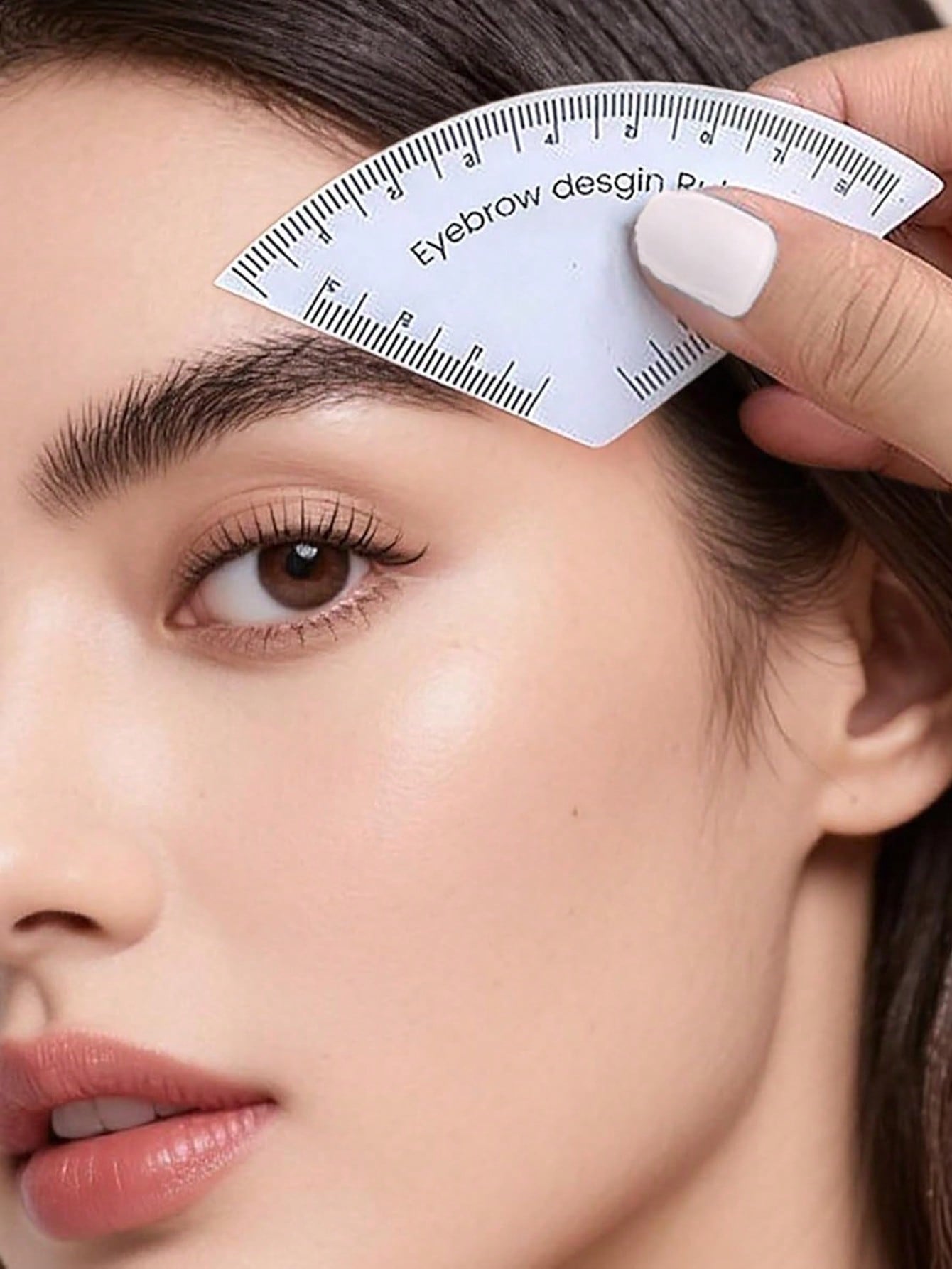 Reusable Eyebrow Stencil Guide, PVC Tattoo Ruler, Affordable Price, Christmas Gift, Cosmetics, Makeup Tools, Cheap Goods, Gift, Women's Gift, Christmas Gift,Giveaways,Travel,Cheap Stuff,Travel Essenti