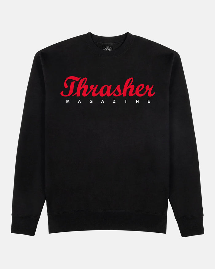 SCRIPT - CREWNECK - BLACK - Four Street
