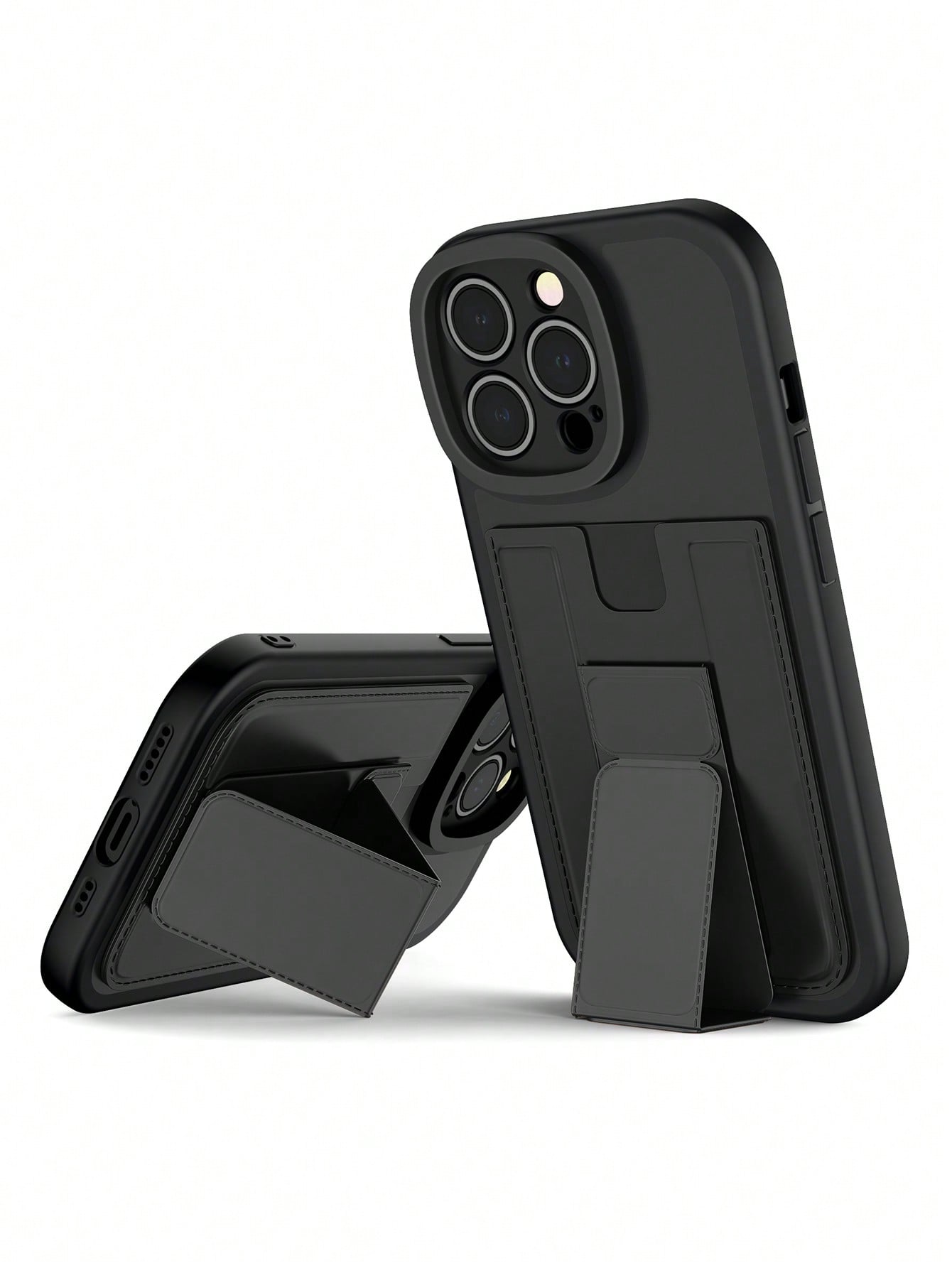 Shockproof Wallet Card Holder 1pc 11-Card Slot Phone Case Compatible With IPhone 15 14 13 12 11 Pro XS Max XR X 6 6S 7 Galaxy S24 Ultra S23 S22 Back With Credit Card Slots Invisible Stand Magnetic Fun