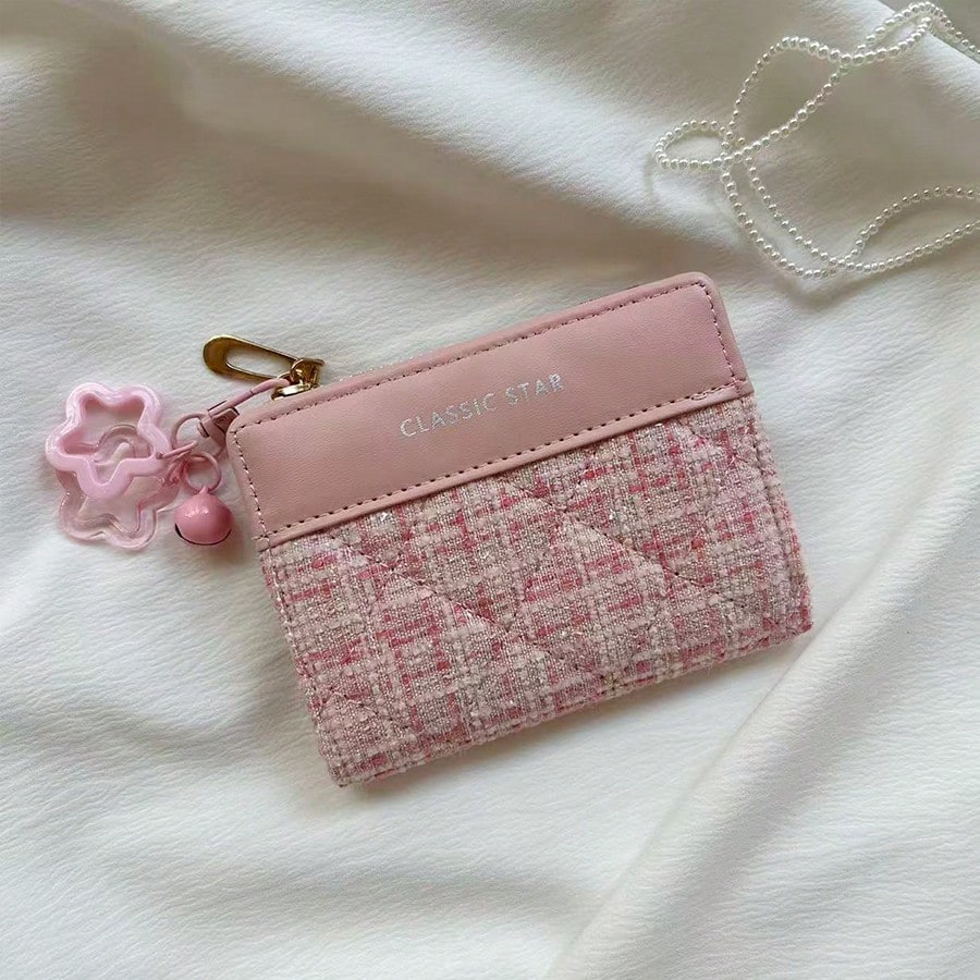 Small Women's Wallet Korean Style With Large Capacity And Simple Design For Students Or Daily Outing. For Women Wallet Purse Wallet Small Wallet Cute Wallet