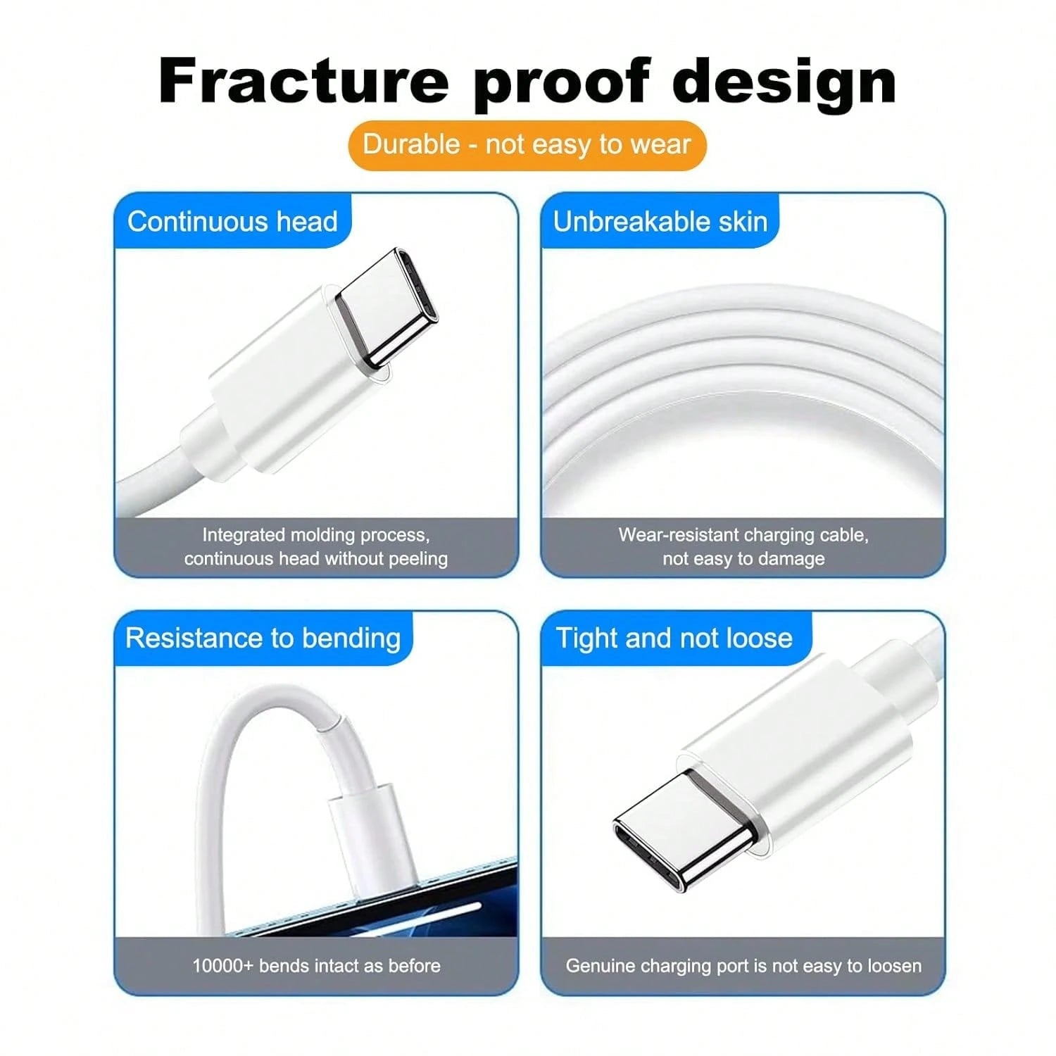 1/2/3/4/5pcs 6.6ft/200cm USB Fast Charging Data Cable, High-Efficiency Data Transfer Fast Charging Cable Compatible With Phone 17/16 Pro Max/16 Pro/16 Plus/16/15 Series, Extra Long Durable Charging Ca