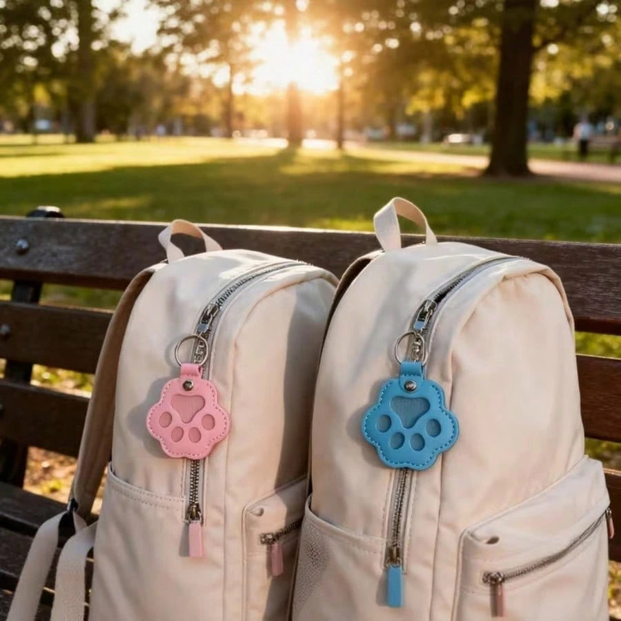1/2/3/5/10/15/20/25/30pcs Pet Hair Memorial Keychain- Cute Paw Print Design, With Storage Space For Dog/Cat Hair, Pet Owner Keepsake, Unique Gift Idea