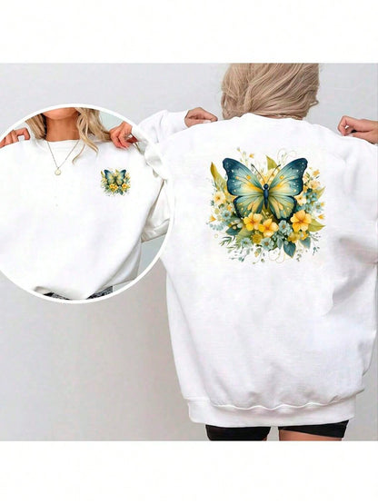 1/2/3pcs Green Butterfly Pattern Heat Transfer Stickers, Suitable For DIY T-Shirts, Jeans, Hoodies, Bags, Pillows (Mixed Colors), Holiday Crafts, Durable Decoration, Clothing Embellishment, Party Deco