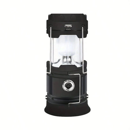 1/2/4-Pack Solar Camping Lantern, Collapsible LED Solar USB Rechargeable Lantern Flashlight Emergency Hanging Lights For Camping Hurricane Equipment Power Outages Supplies Storm Survival Kit Indoor Ou