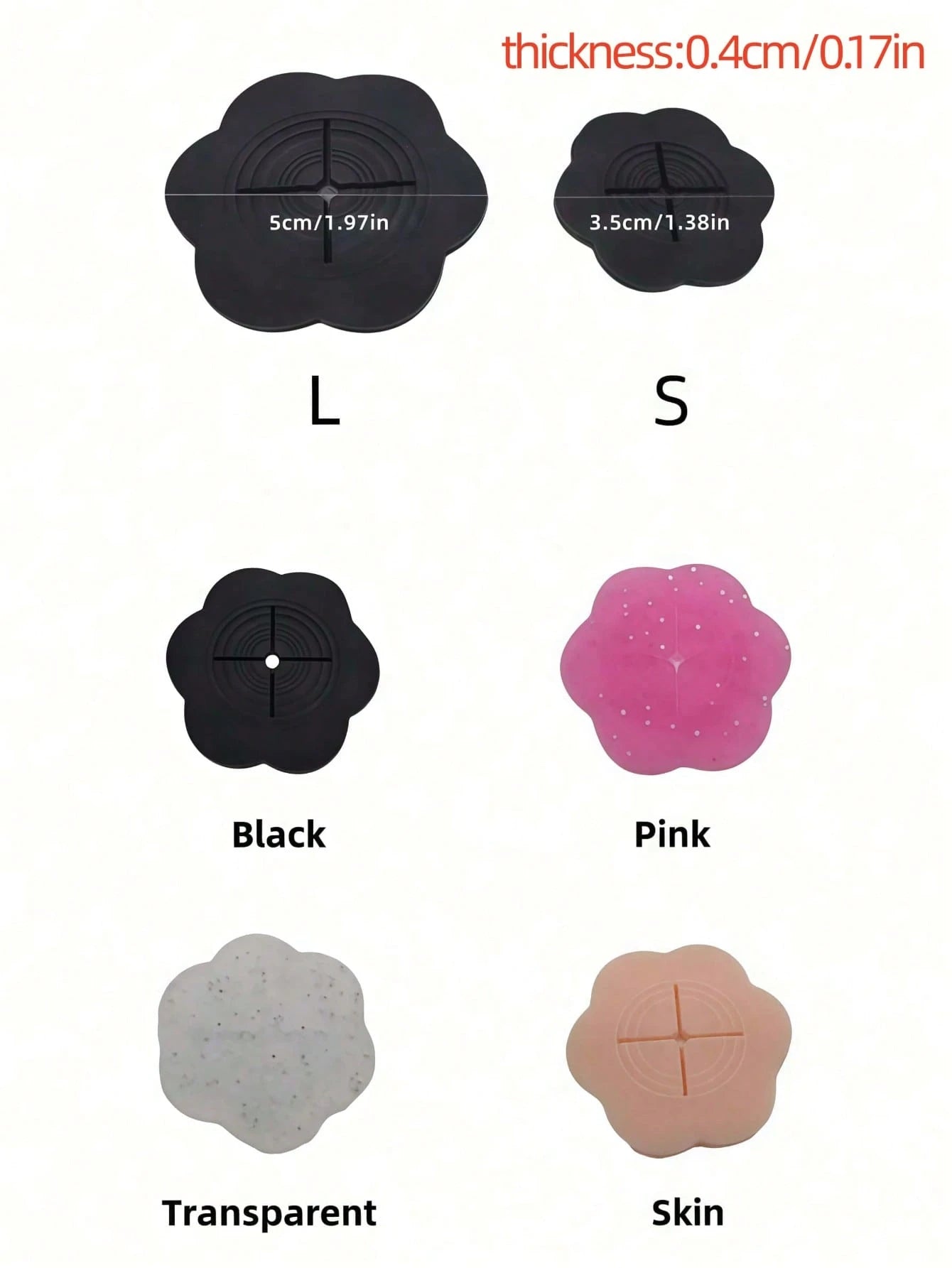 1/2/4pcs Women's Multi-Function Clothing Buttons, Double-Sided Fixation, Clothing Fixing Accessories Waistline Buckle Fix Short Sleeve Or Skirt Clothing Fixing Buttons