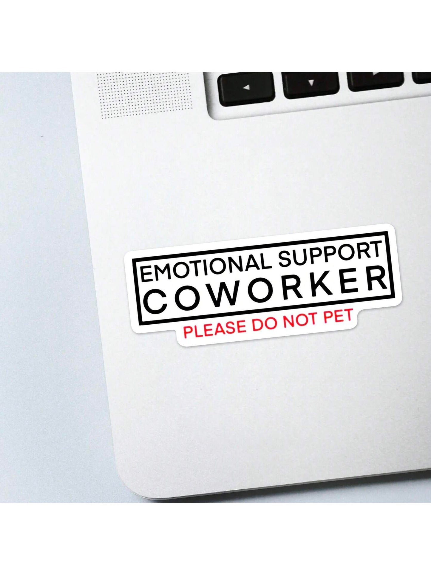 1/2/5pcs EmotionalSupport Coworker Sticker| Fun And Quirky Vinyl Decal For Planners, Journals, And Laptops| Cute And Mindful Design For Meditation, Wellness Enthusiasts, And Book Lovers|, Artsy, P