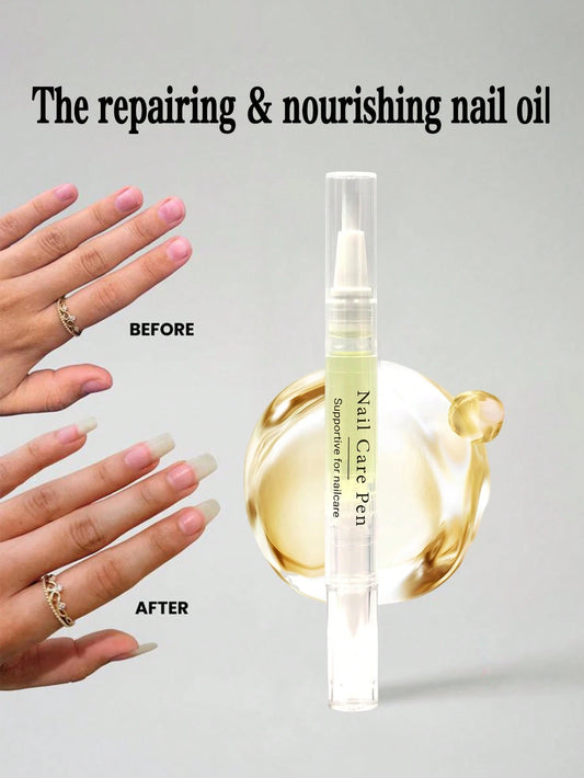 1/2Pcs Brother Cosmetics Nail Growth Oil| Nail Repair & Recovery Special| Hand & Nail Care Oil| Strengthens Nails & Boosts Growth| Nourishes Cuticles & Prevents Hangnails| Can Be Used With Nail P