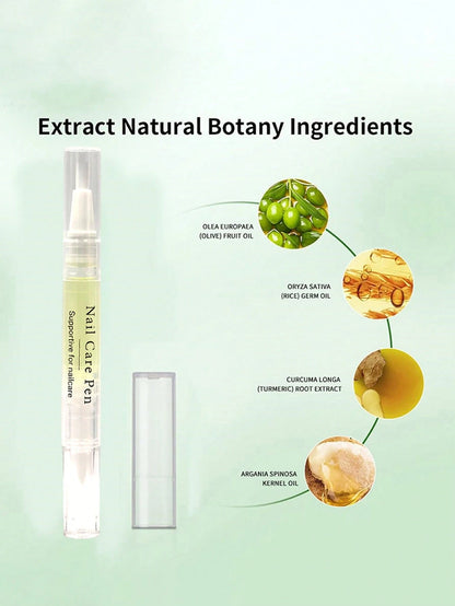 1/2Pcs Brother Cosmetics Nail Growth Oil| Nail Repair & Recovery Special| Hand & Nail Care Oil| Strengthens Nails & Boosts Growth| Nourishes Cuticles & Prevents Hangnails| Can Be Used With Nail P