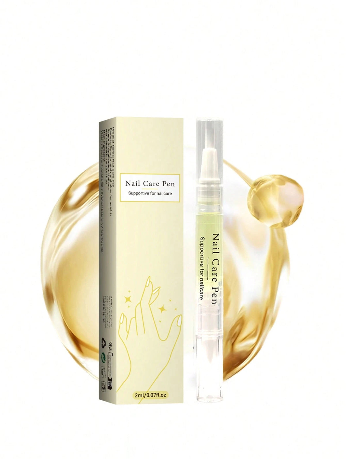 1/2Pcs Brother Cosmetics Nail Growth Oil| Nail Repair & Recovery Special| Hand & Nail Care Oil| Strengthens Nails & Boosts Growth| Nourishes Cuticles & Prevents Hangnails| Can Be Used With Nail P