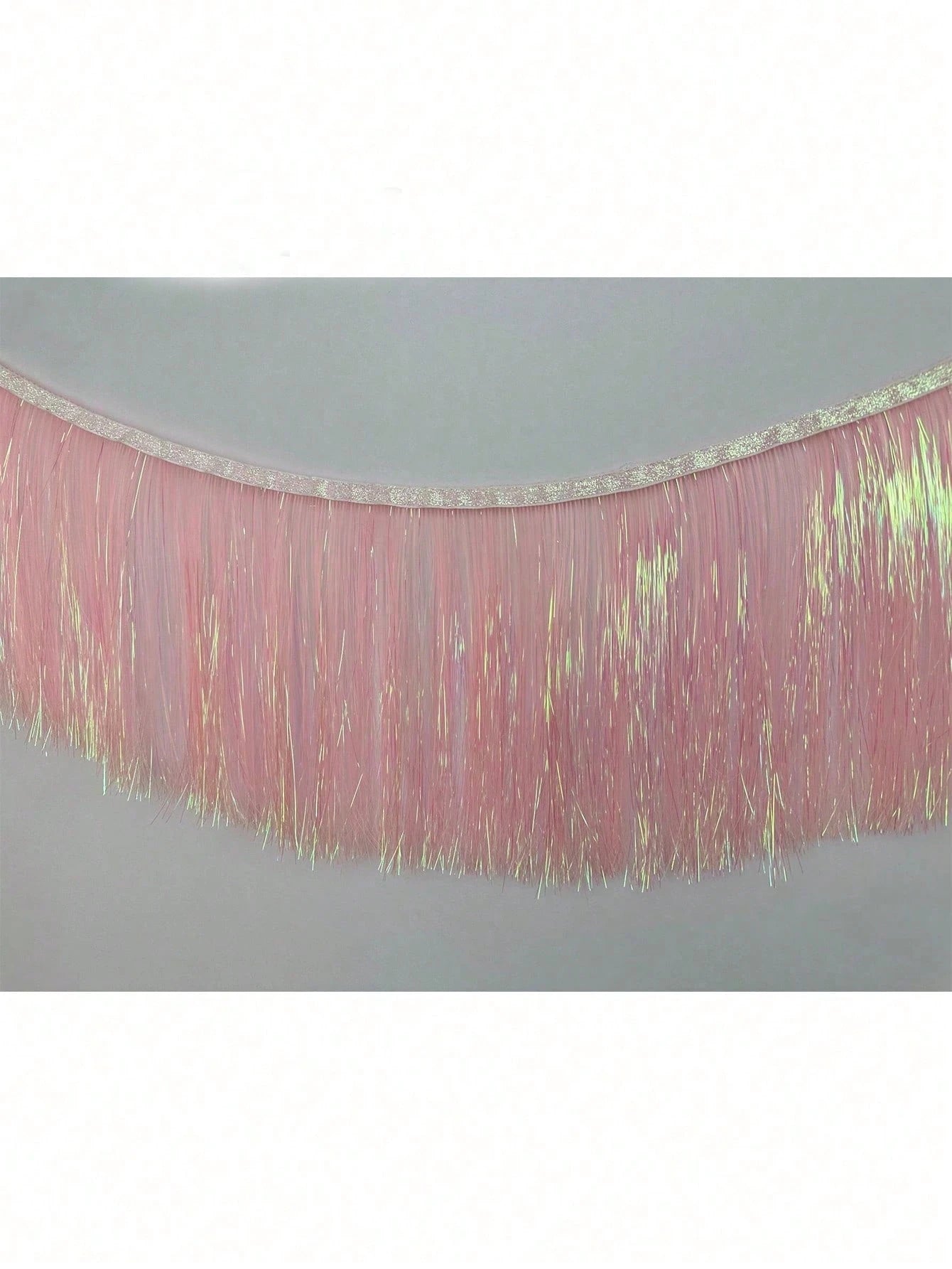 1/2pcs Party Becoration Light Pink Tassel Banner-59 Inches.|Baby Party Supplies, Baby Party Decorations, Birthday Background Boardshttps://Img.Ltweb