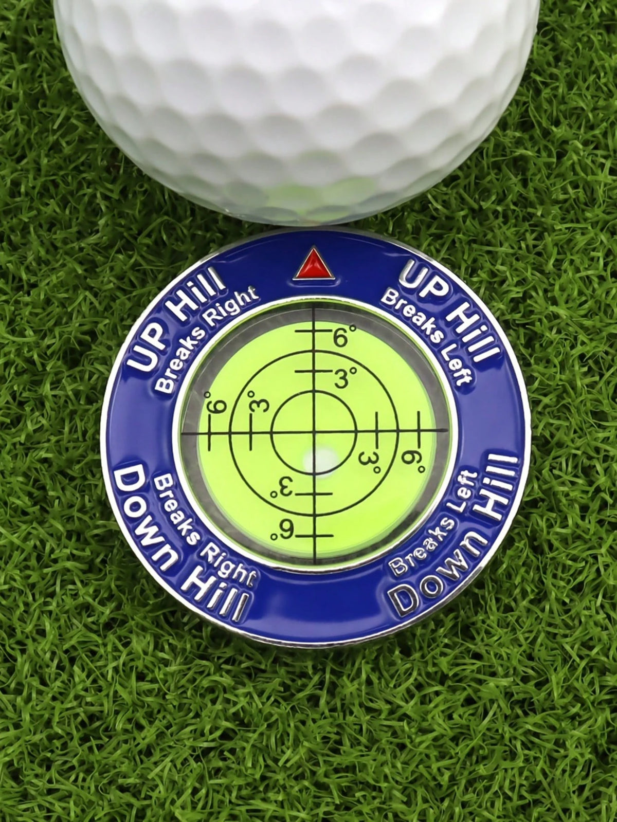 1/2pcs Slope Master Pro Green Reader, Level Gauge, Ball Position Marker, Golf Equipment, Double-Sided Ball Marker
