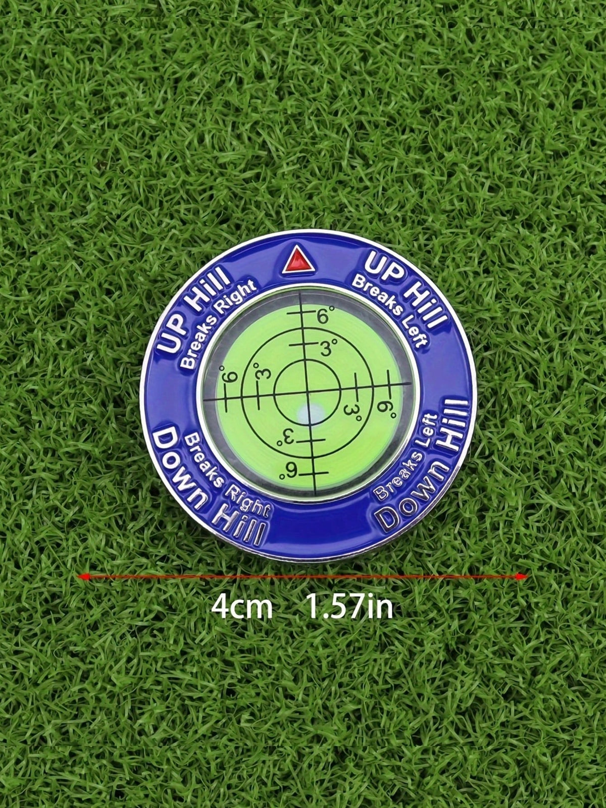 1/2pcs Slope Master Pro Green Reader, Level Gauge, Ball Position Marker, Golf Equipment, Double-Sided Ball Marker