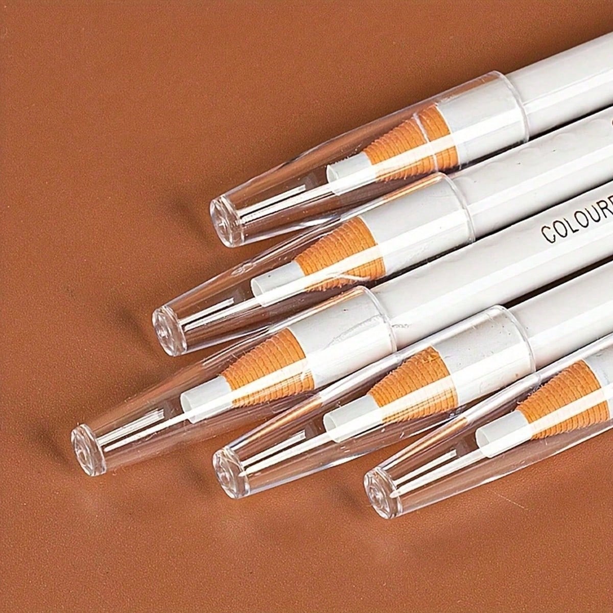 1/2pcs White Waterproof Eyebrow Position Marking Eye Tool