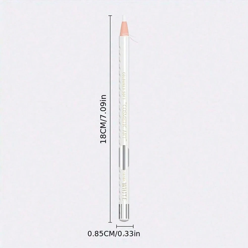 1/2pcs White Waterproof Eyebrow Position Marking Eye Tool