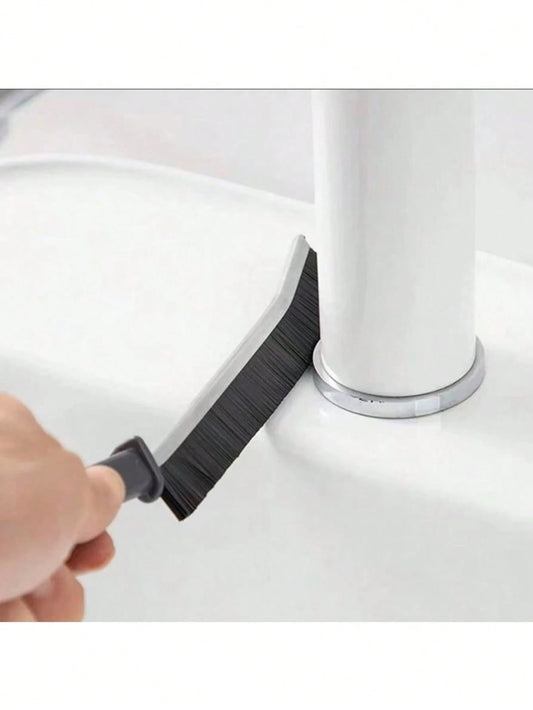 1/3/5pcs Stiff Bristle Gap Cleaning Brush, Suitable For Cleaning Narrow Spaces Like Bathroom, Sink, Window Track, Tile And Faucet, Can Be Used To Clean Bathroom Gaps, Sink Gaps, Window Tracks And Fauc