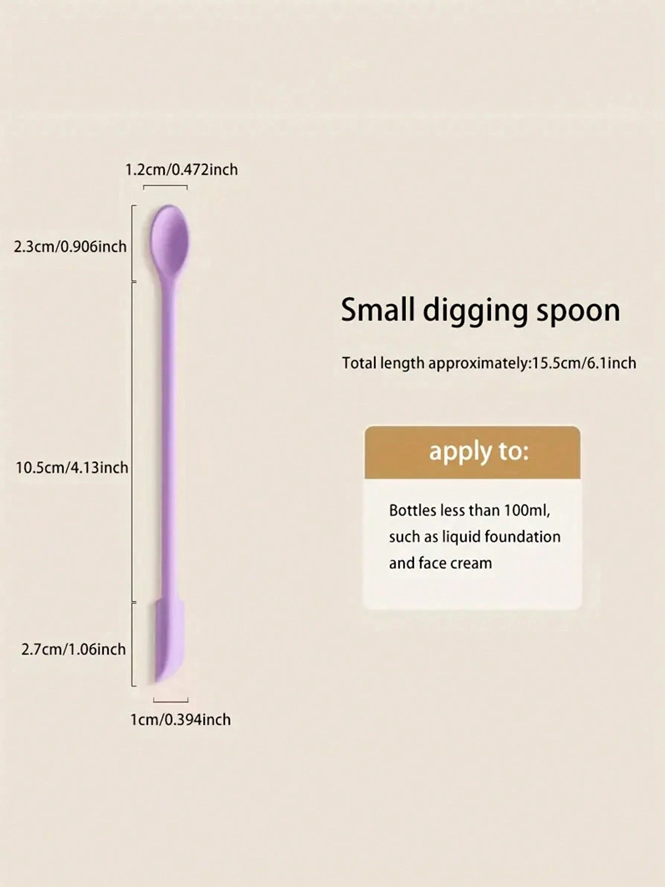 1/3pcs Mini Silicone Scraper, Makeup Spatula, Small Reusable Beauty Scraper, Mini Scraper, Thin Jar Scraper, Food Scraper, Scrape The Last Drop Of Beauty Products, Cosmetics, Inexpensive, Room Decor