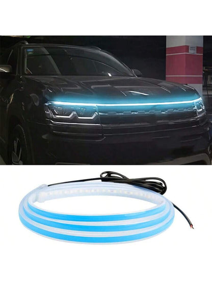 1.5M Flexible LED Hood Light, Car Hood Light Strip, Universal 12V Car Hood Light Strip, Flexible LED, Suitable For Cars, SUV, Trucks