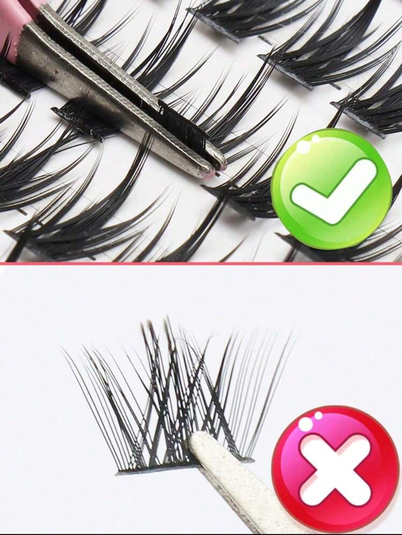 1-5pcs Pink Minimalist Eyelash Tweezers, Straight & Angled Tips, Two Styles Available, Finely Designed To Meet Various Needs. Thickened Steel Material, High Hardness, Good Elasticity, Durable. Comes W