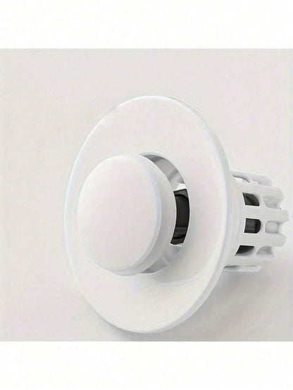 1-5pcs Pop-Up Bathroom Sink Drain Stopper- Multi-Functional Pressure Filter, Durable Plastic Material, Bathroom Sink Anti-Clogging, Efficient Drainage Essential Accessory, Wash Basin Drain Filter, Ho