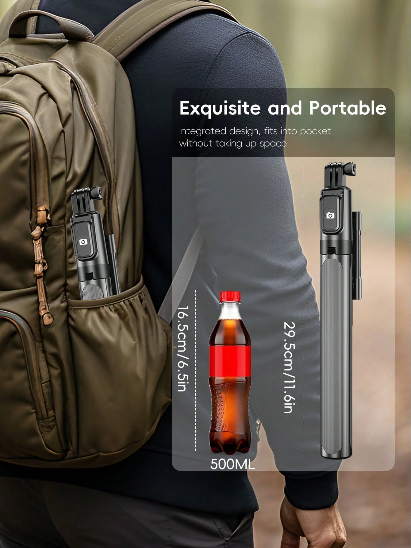 1.7m New Bluetooth Selfie Stick, Rotatable Detachable Phone Holder, Reinforced Frame, Stable Tripod, With LED Fill Light, Telescopic, Photography Assistant, Compatible With Multiple Phone Models, Perf