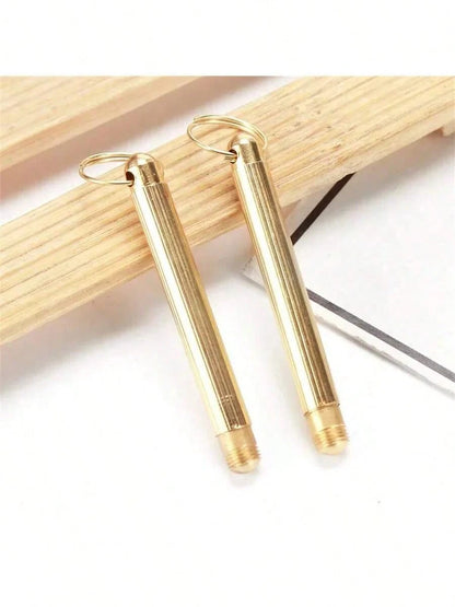 1/8/21pcs Mini Metal Ear Cleaner Spoon With Keychain- No Battery Needed, Travel Essential, Non-Illuminating (No Blade)