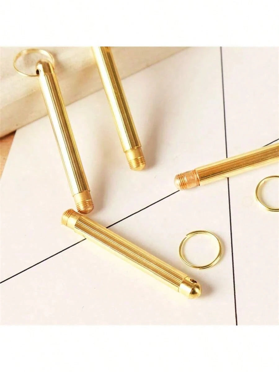 1/8/21pcs Mini Metal Ear Cleaner Spoon With Keychain- No Battery Needed, Travel Essential, Non-Illuminating (No Blade)