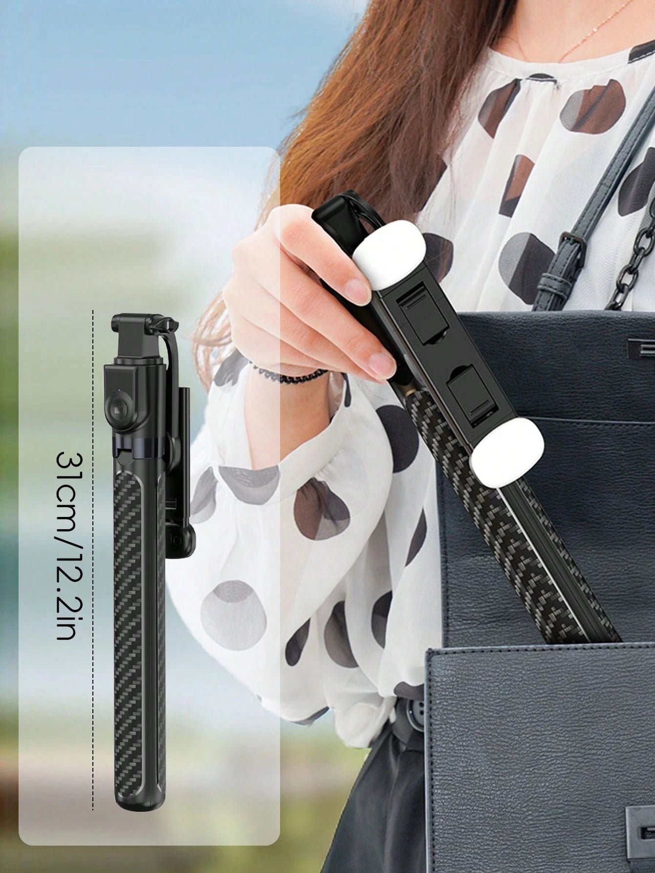 1.8m Wireless Bluetooth Selfie Stick Tripod With Adjustable LED Fill Light, Multi-Function Remote Control, 360° Rotatable Phone Holder, Professional Extendable Handheld Stand For Vlog Video Recording