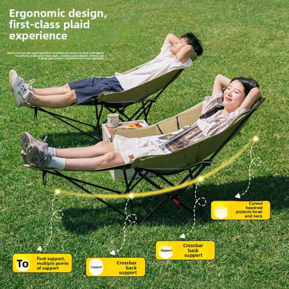 1 Pack Summer Foldable Outdoor Recliner Lounge Chair, Portable Breathable Comfort Rest Cot With Multi-Gear Adjustable Backrest & Sturdy Frame, Indoor Outdoor Use For Fishing, Beach, Camping, Office Lu