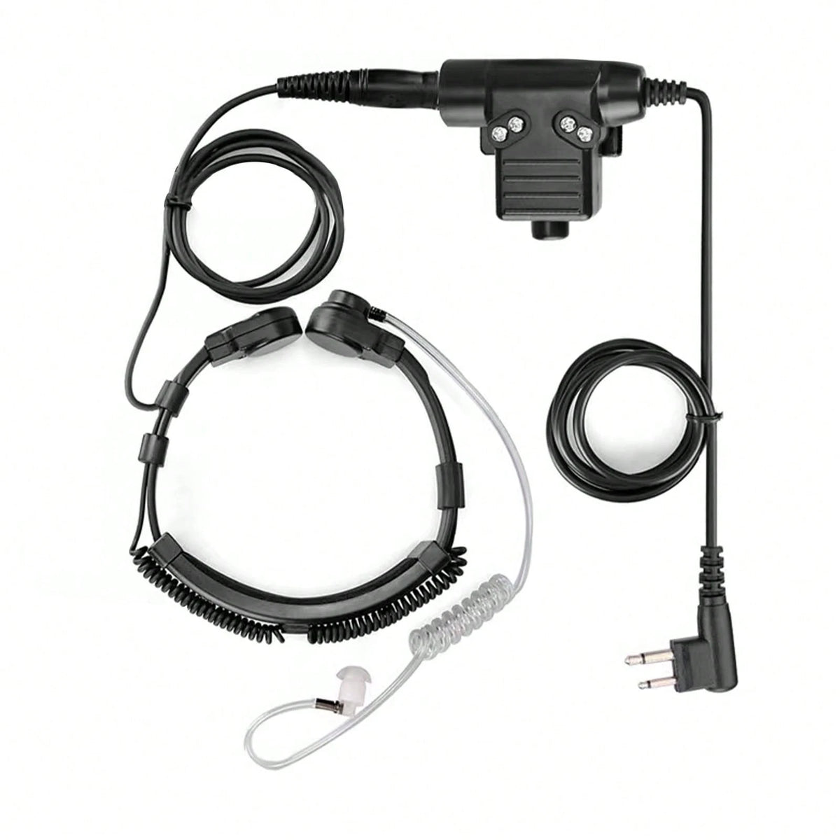 1 Pack U94 PTT Air Acoustic Tube Earpiece Acoustic Tube Earpiece Headset For Kenwood For HYT For TYT Parts