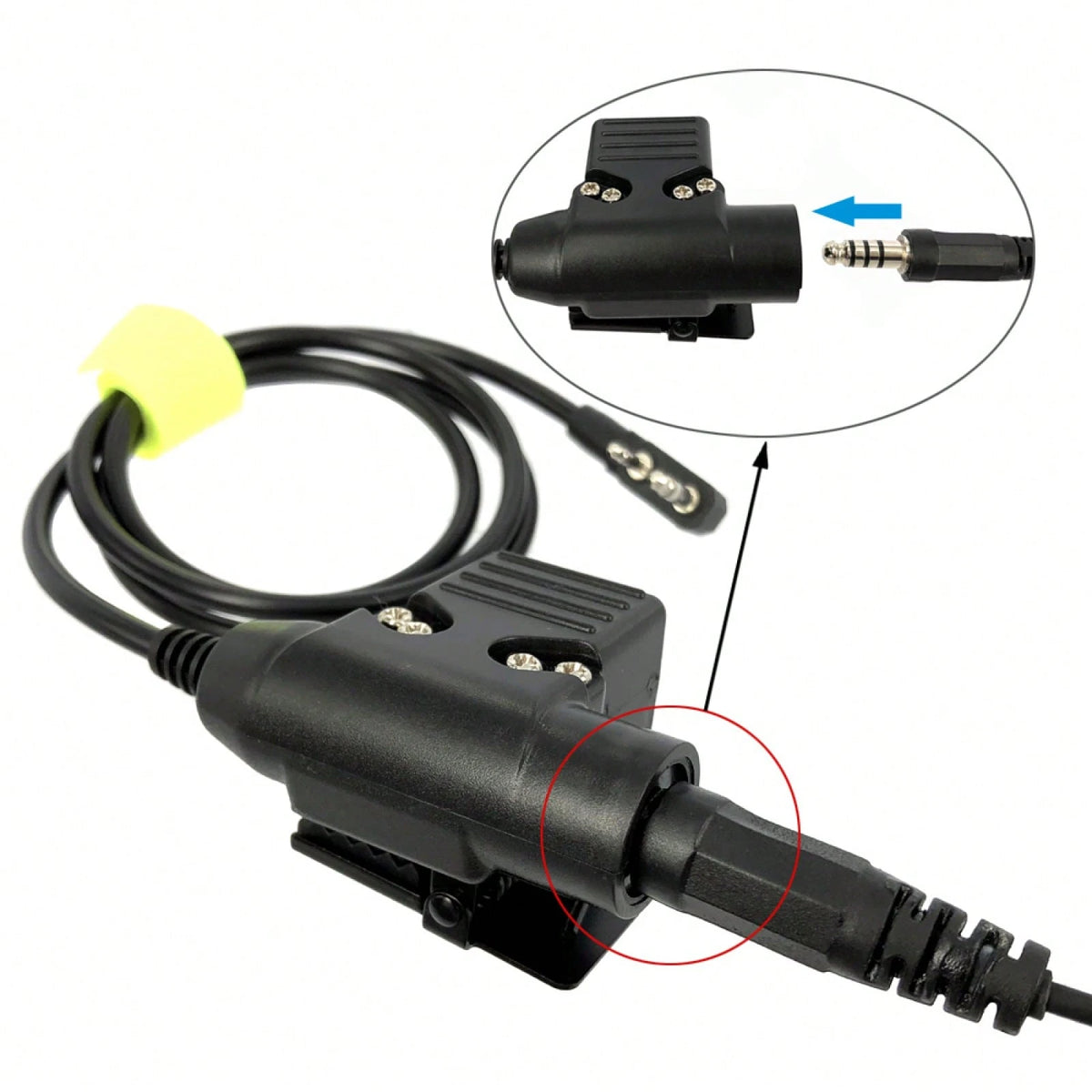 1 Pack U94 PTT Air Acoustic Tube Earpiece Acoustic Tube Earpiece Headset For Kenwood For HYT For TYT Parts