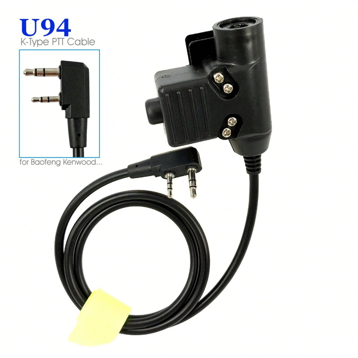 1 Pack U94 PTT Air Acoustic Tube Earpiece Acoustic Tube Earpiece Headset For Kenwood For HYT For TYT Parts