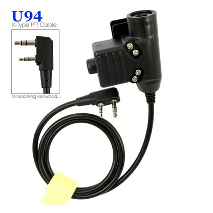 1 Pack U94 PTT Air Acoustic Tube Earpiece Acoustic Tube Earpiece Headset For Kenwood For HYT For TYT Parts