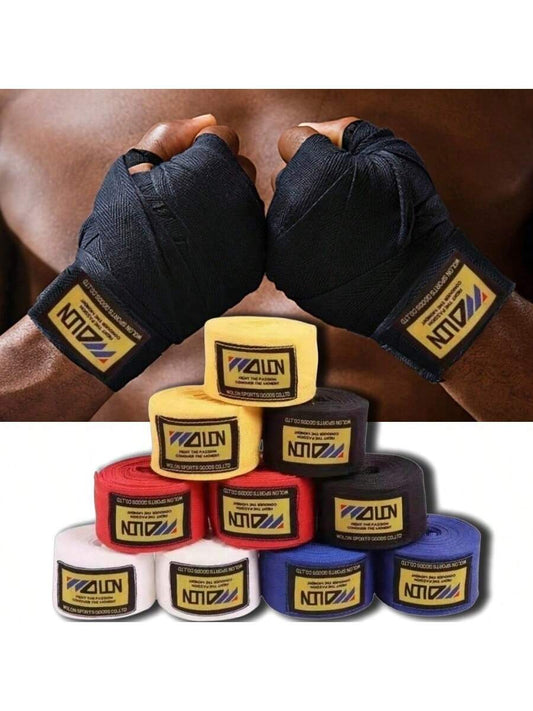 1 Pair 1.5/3/3.5m Long Boxing Wraps, Elastic Hand Wraps For MMA, Muay Thai, Karate, Boxing Training, Sports Wrist Support Bandages