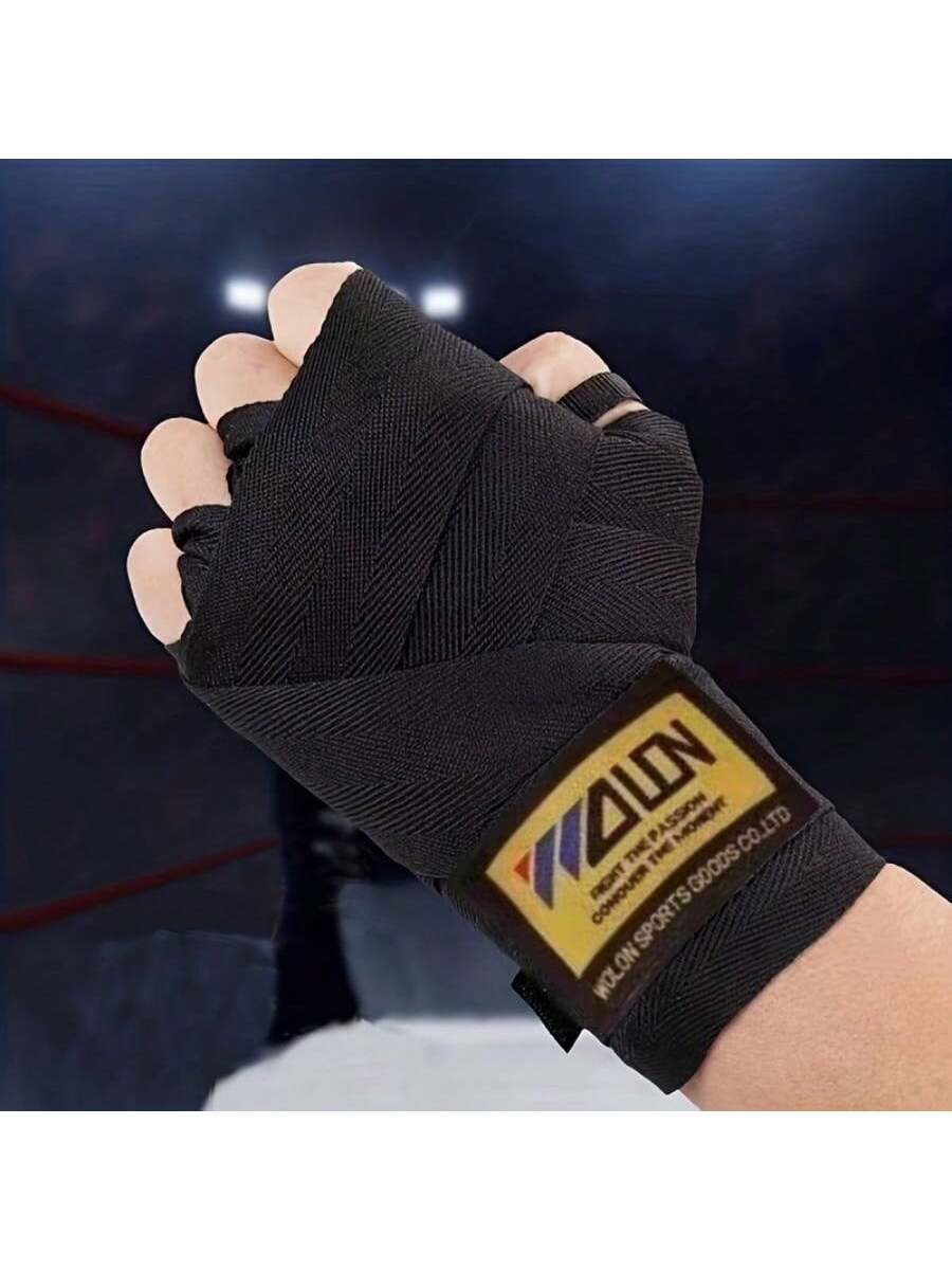 1 Pair 1.5/3/3.5m Long Boxing Wraps, Elastic Hand Wraps For MMA, Muay Thai, Karate, Boxing Training, Sports Wrist Support Bandages