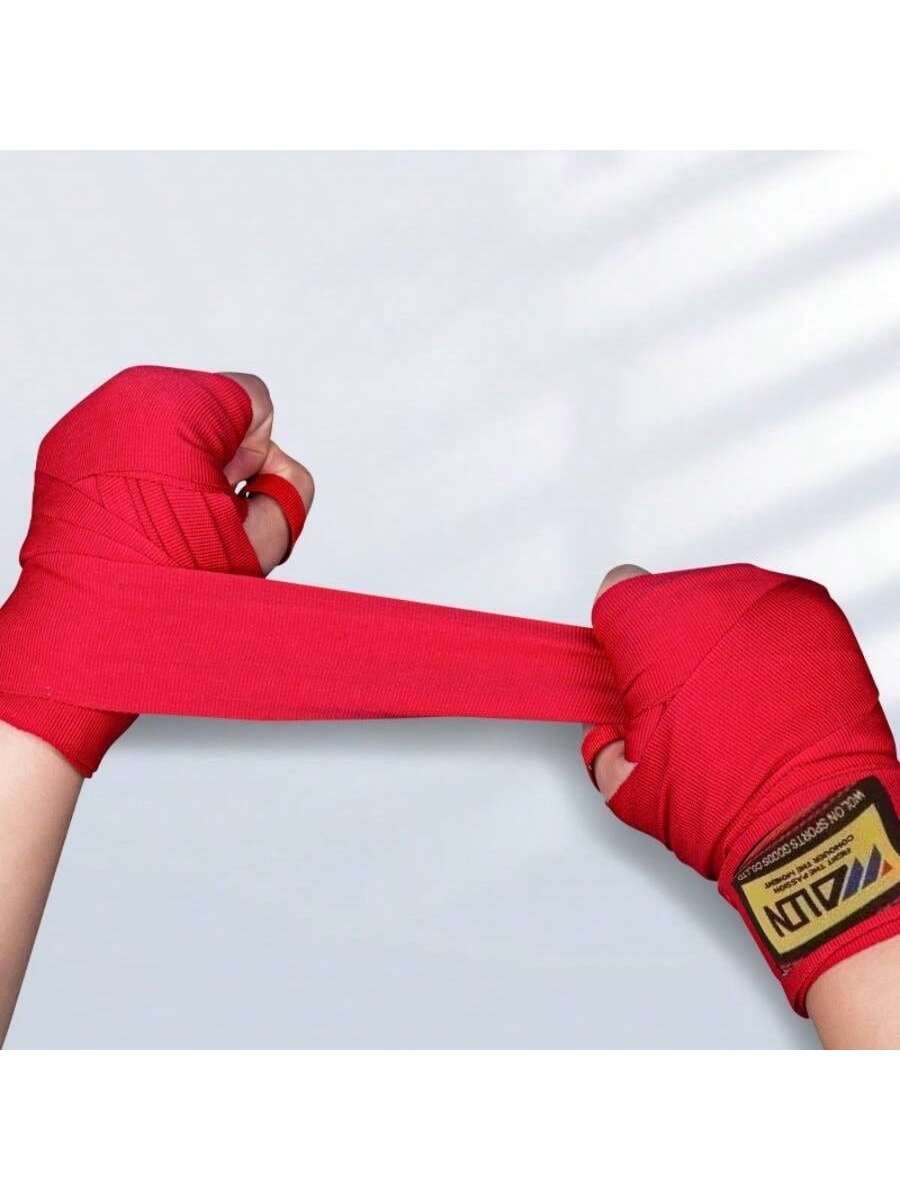1 Pair 1.5/3/3.5m Long Boxing Wraps, Elastic Hand Wraps For MMA, Muay Thai, Karate, Boxing Training, Sports Wrist Support Bandages