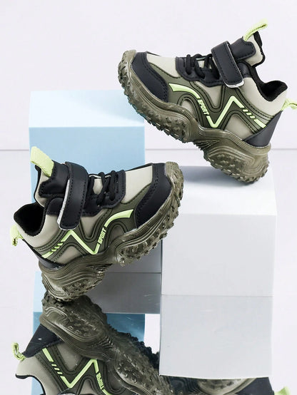 1 Pair Baby Sports Shoes Spring Autumn Fashion New Children's White Sneakers Soft Sole Anti-Slip Boys Casual Board Shoes Infant Breathable Shoes Soft Upper Breathable Sports Shoes, Suitable For Boys A