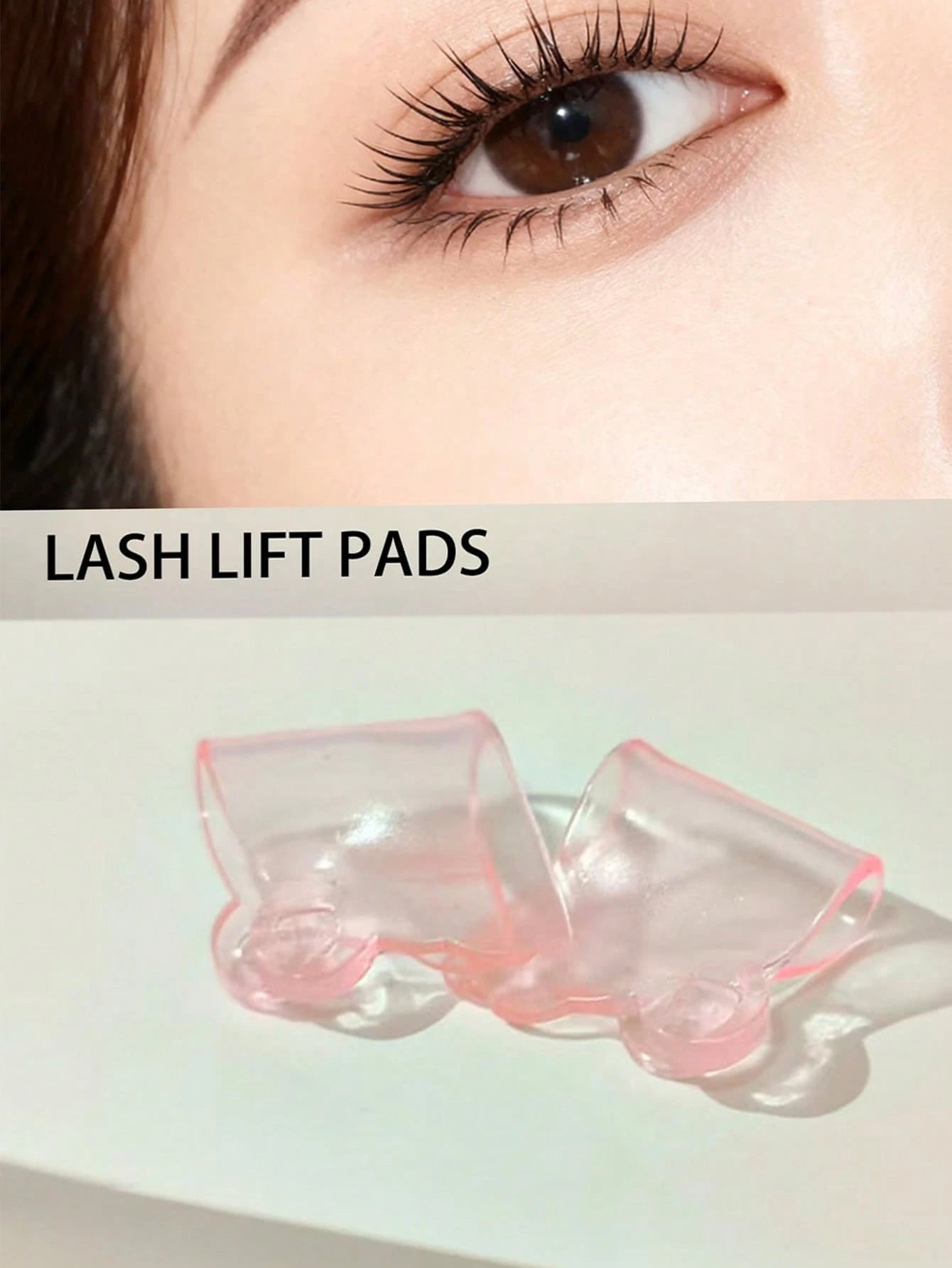 1 Pair Reusable Eyelash Softening Pads, Eyelash Lift And Protection Shield, Suitable For Eyelash And Eyebrow Perming/Dyeing, Self-Adhesive 3D Eyelash Curler Accessory, Makeup Tool
