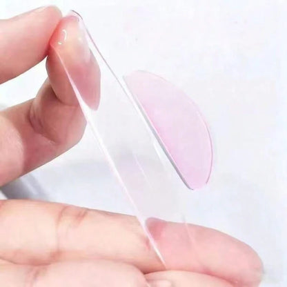 1 Pair Reusable Eyelash Softening Pads, Eyelash Lift And Protection Shield, Suitable For Eyelash And Eyebrow Perming/Dyeing, Self-Adhesive 3D Eyelash Curler Accessory, Makeup Tool