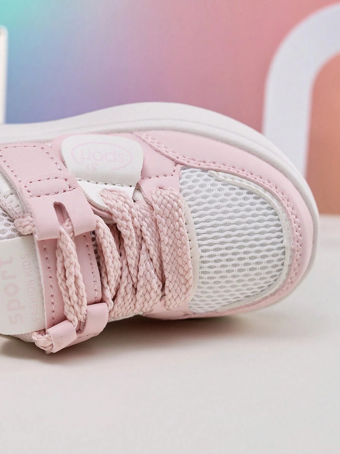 1 Pair Toddler Low-Top Casual Sports Sneakers For Baby Girls