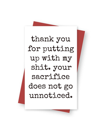 1 Pc Humorous Anniversary Card, Funny Birthday Card For Husband Wife Boyfriend Girlfriend, Valentine's Day Cards, Personalized Card With Envelopes Back To School