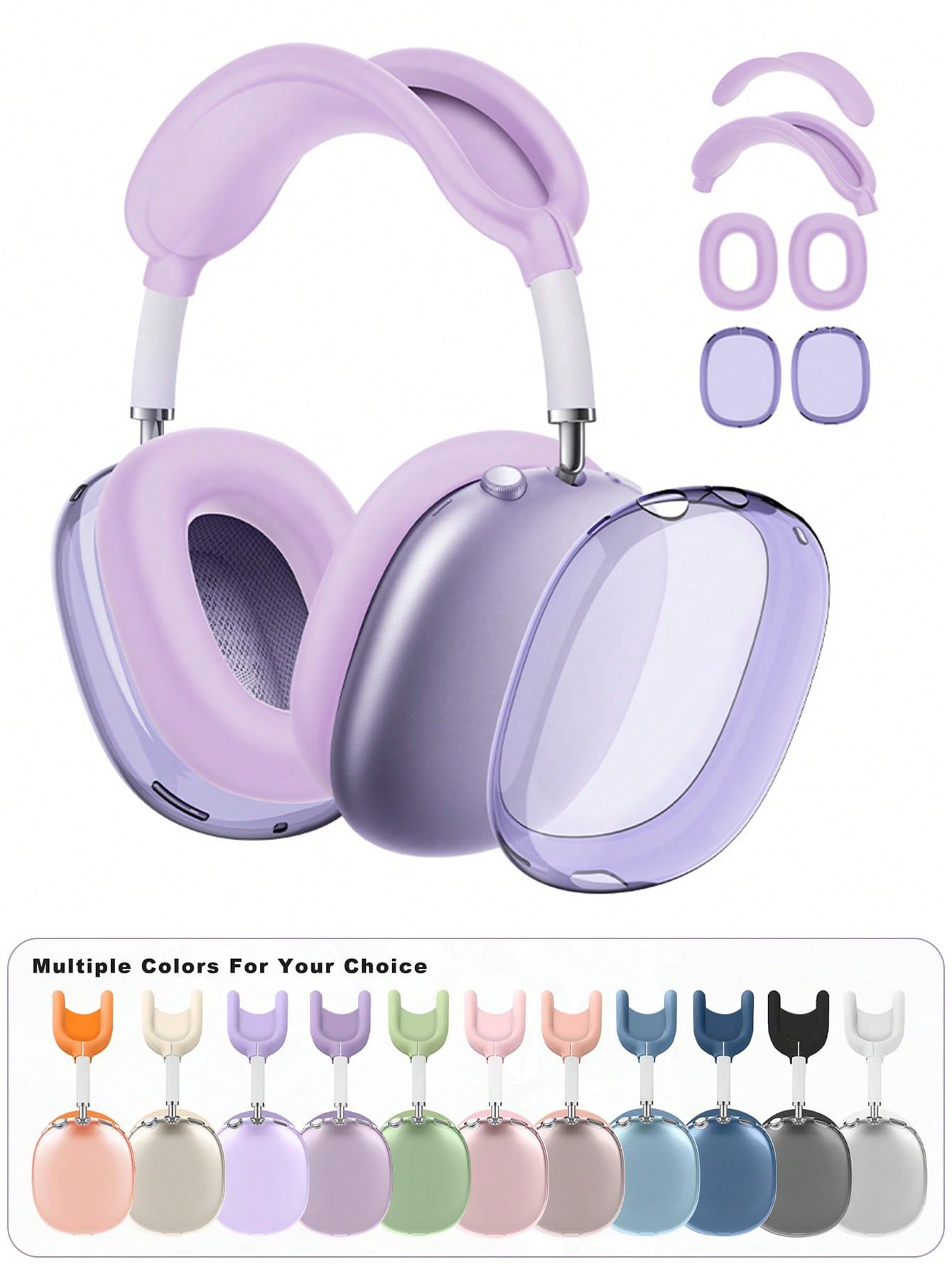 1 Pc Plush Pink Small Elephant Ear Case For AirPods2/1 For AirPods Pro For AirPods 3 For AirPods Pro (2nd Generation) For AirPods 4