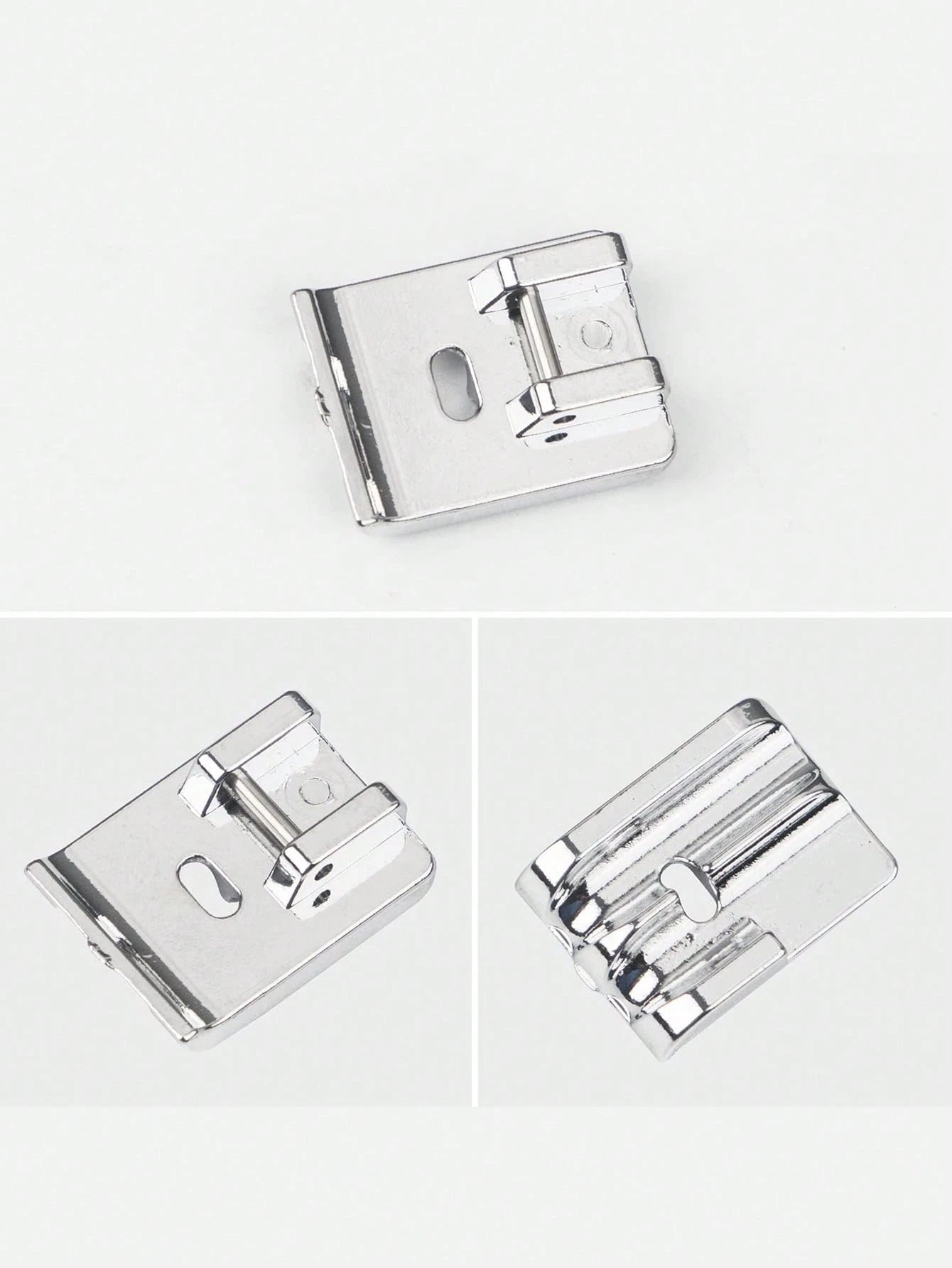 1 Pc, Home Multifunctional Sewing Machine With Leather Sliding Material Presser Foot Plastic Steel Non-Stick Presser Foot, Household Sewing Machine Sewing Accessories, Sewing Machine Accessories, DIY