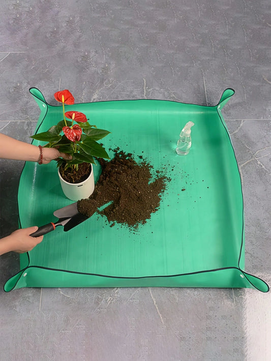 1 Reusable Green Plant Cultivation Pot- Suitable For Indoor Plants And Greenery Planting- Applicable For Balcony Plant Cultivation, Soil Replacement- Comfortable Pot Decor Design- Includes Plant C