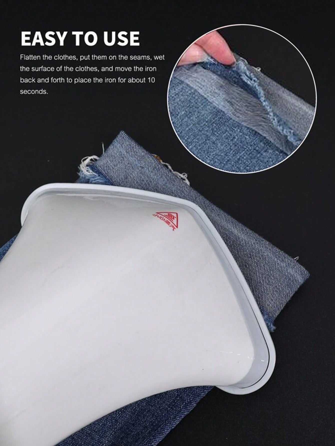 1 Roll 66 Yards Fusible Bias Tape, Double-Sided Adhesive, Strong Adhesive Washable, Hot Melt Tape With Double-Sided Backing, Seamless Edging Tape, Suitable For Altering Clothes, Pants, Jeans, Curtains
