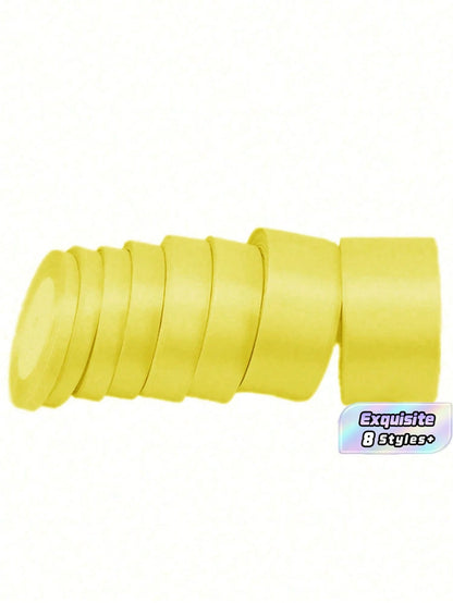 1 Roll Of Polyester Satin Ribbon- Gift Box, Candy Box, Cake Box, Fresh Flower Decoration Ribbon (Machine Dyed With Slight Color Difference)